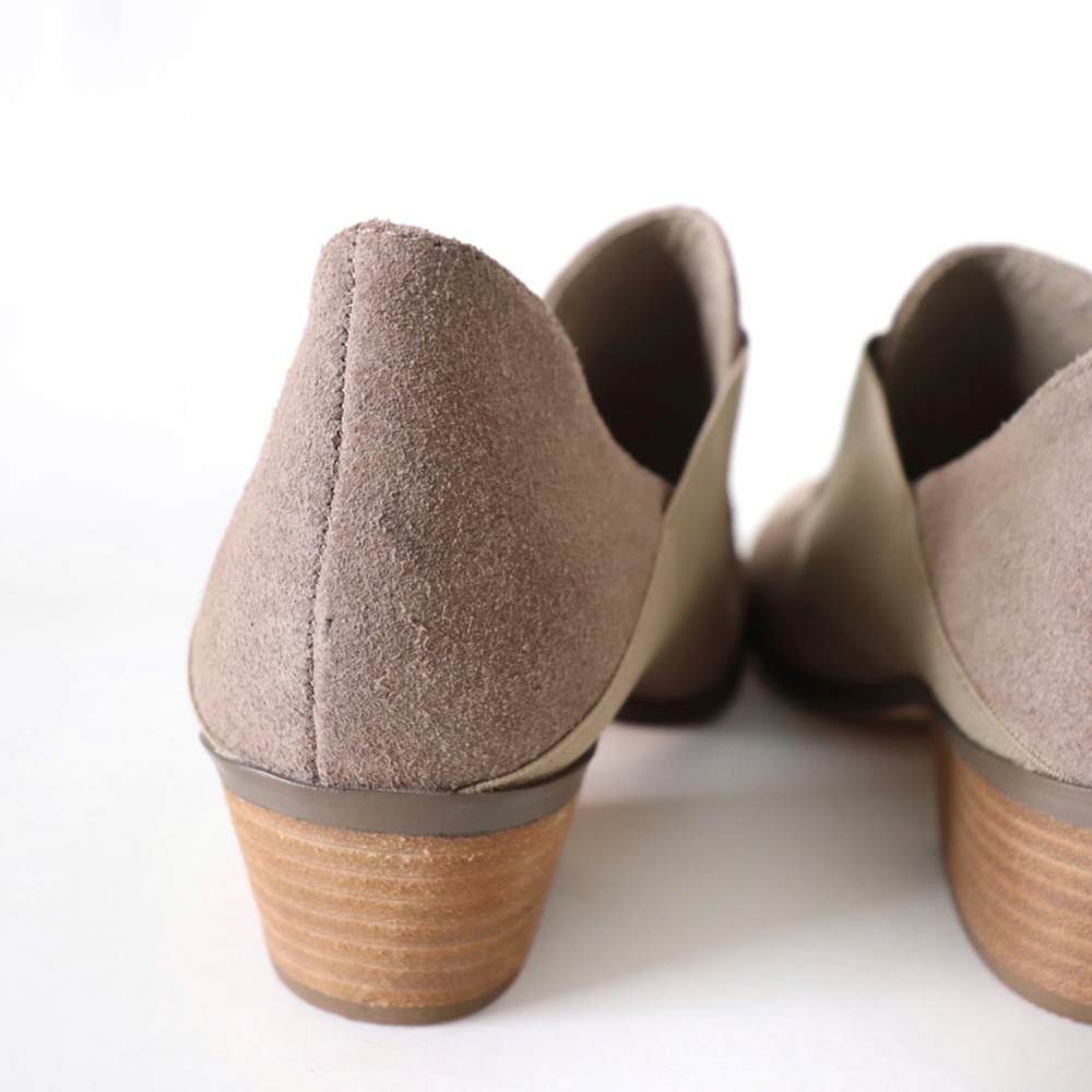 Yellowbox Taupe Ballon Suede Ankle Booties - Picture 8 of 12
